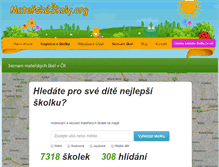 Tablet Screenshot of materskeskoly.org